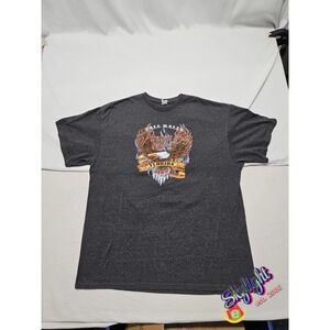 Delta Mens Black 2013 Panama City Beach Fall Motorcycle Rally T Shirt Size 2xl